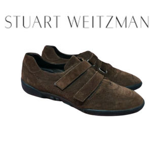 Women's Brown Suede Sneakers Size 9.5 M